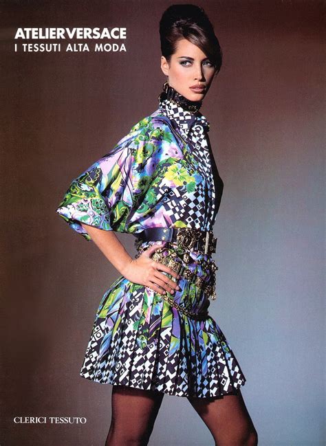 gianni versace christy turlington|gianni versace fall collection.